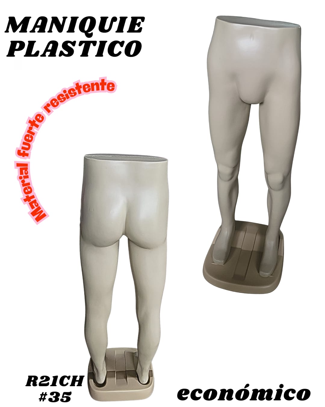 Maniqu&iacute; Medio Cuerpo de Hombre - Imagen principal