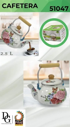 Cafetera Acero Inoxidable 2.5L - Imagen principal