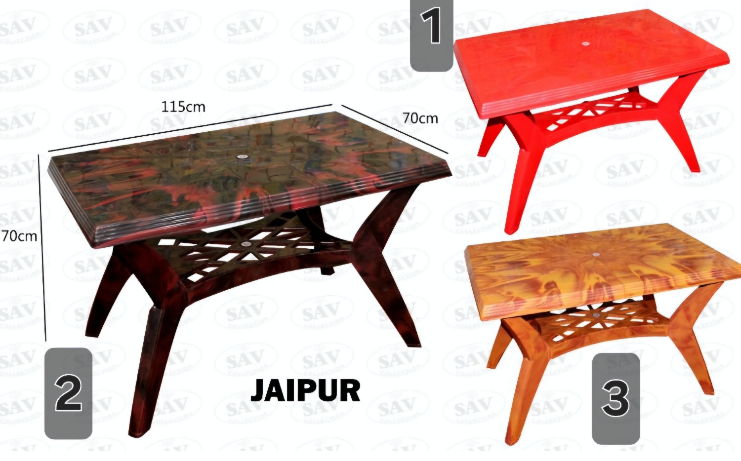 Mesa Pl&aacute;stica - Imagen principal