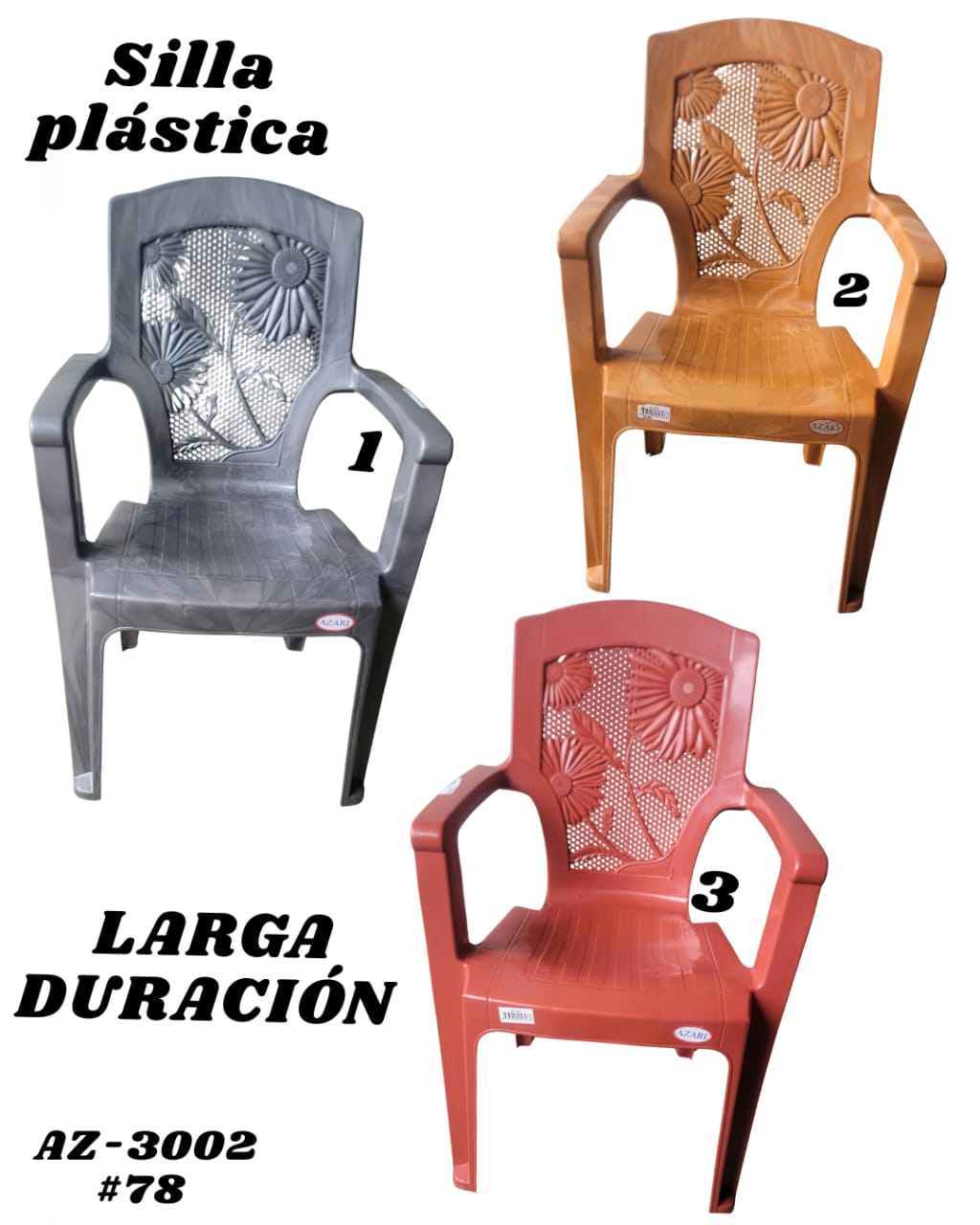 Silla Pl&aacute;stica - Imagen principal