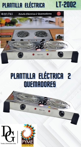 Plantilla El&eacute;ctrica 2 Quemadores - Imagen principal