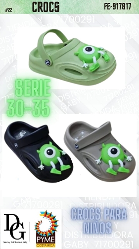 Paquete Crocs Ni&ntilde;o - Imagen principal