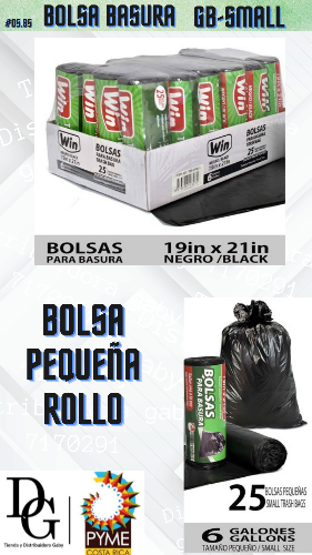 Rollo Bolsas Peque&ntilde;as para Basura - Imagen principal