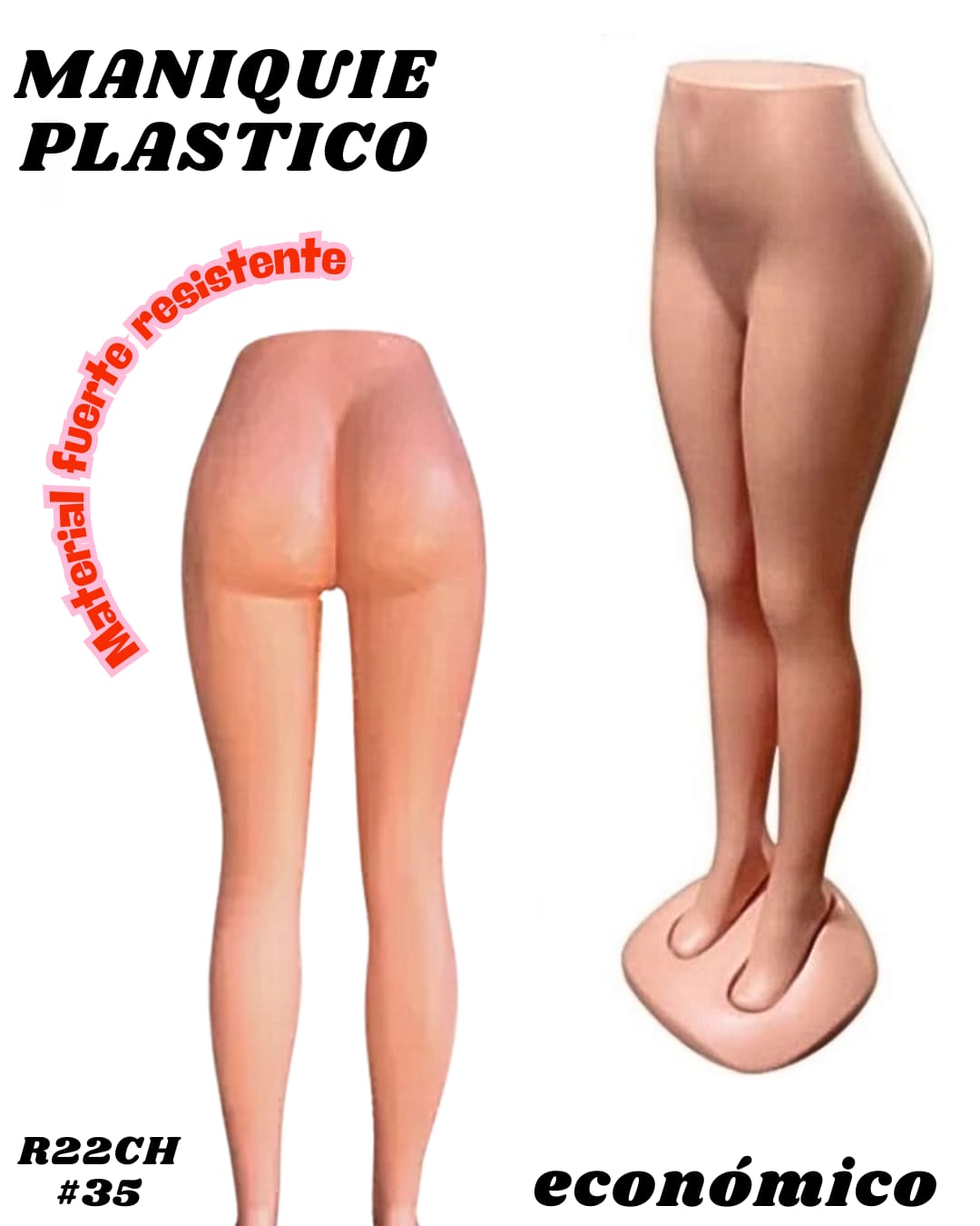Maniqu&iacute; Medio Cuerpo de Mujer - Imagen principal