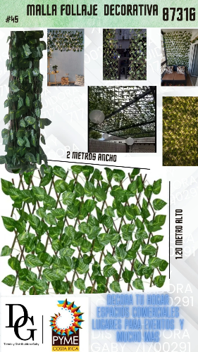 Malla de Planta Artificial - Imagen principal