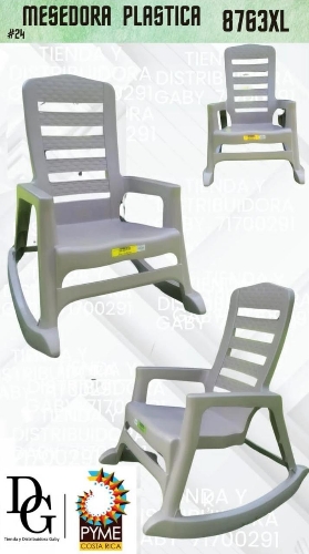 Silla Mecedora Pl&aacute;stica - Imagen principal