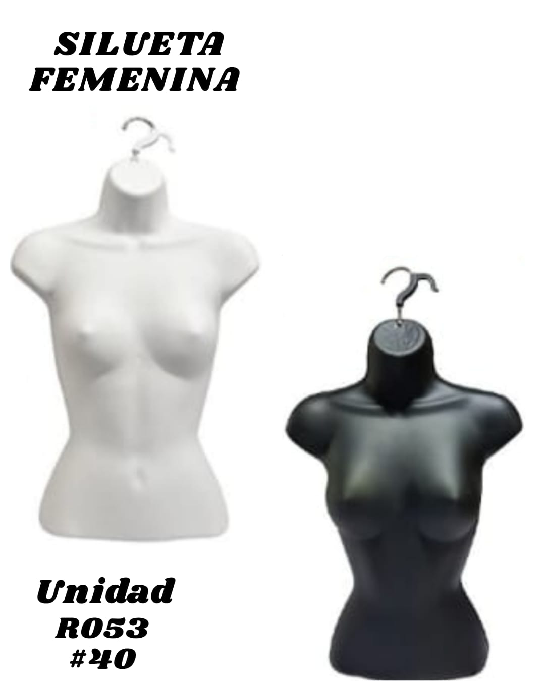 Maniqu&iacute; Silueta de Mujer - Imagen principal