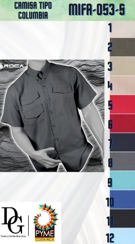 Camisa Tipo Columbia Hombre - Imagen principal