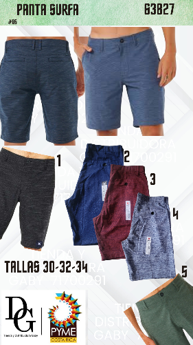 Short Hombre Estilo Surfing - Imagen principal