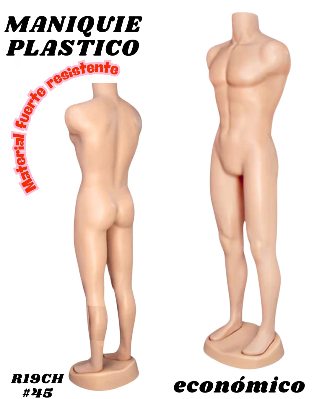Maniqu&iacute; Cuerpo Entero de Hombre - Imagen principal
