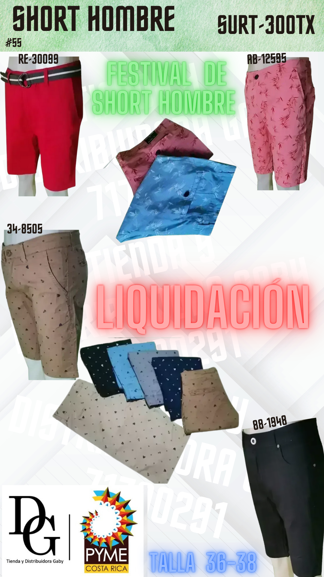 Short Print Hombre - Imagen principal