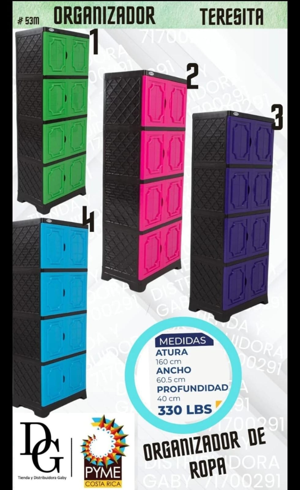 Organizador de Ropa Teresita - Imagen principal
