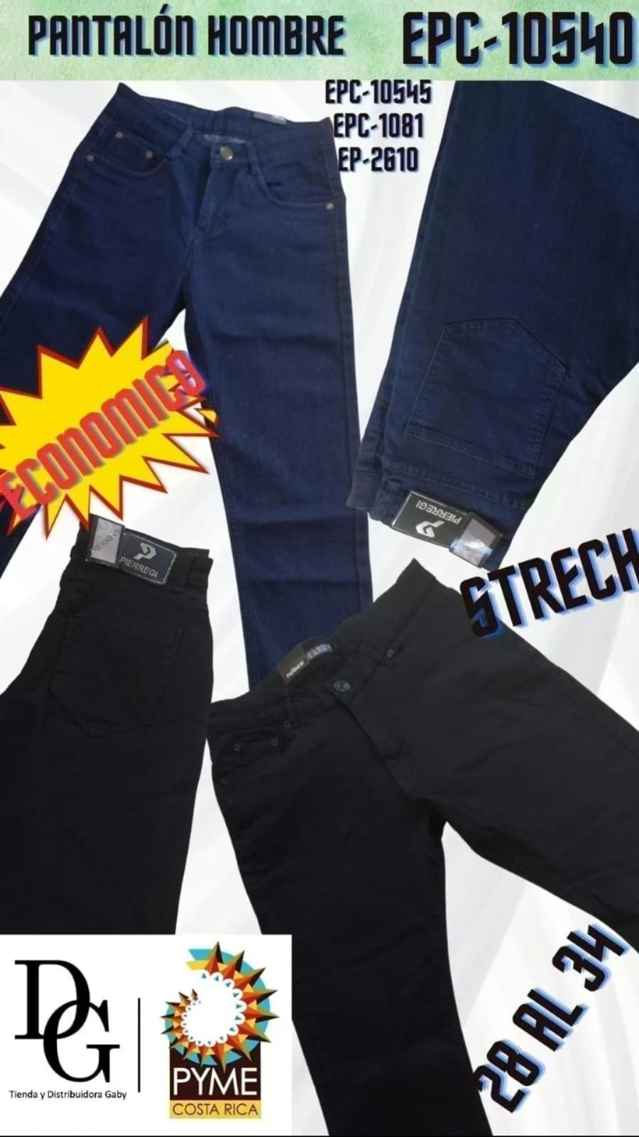 Pantal&oacute;n Hombre - Imagen principal