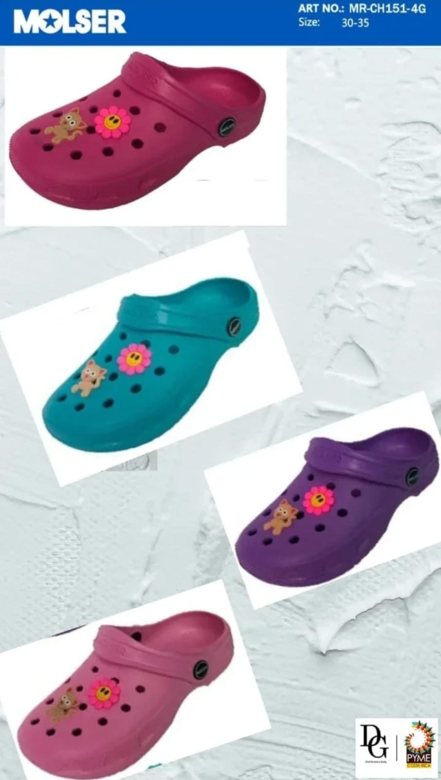 Paquete Crocs Ni&ntilde;a - Imagen principal