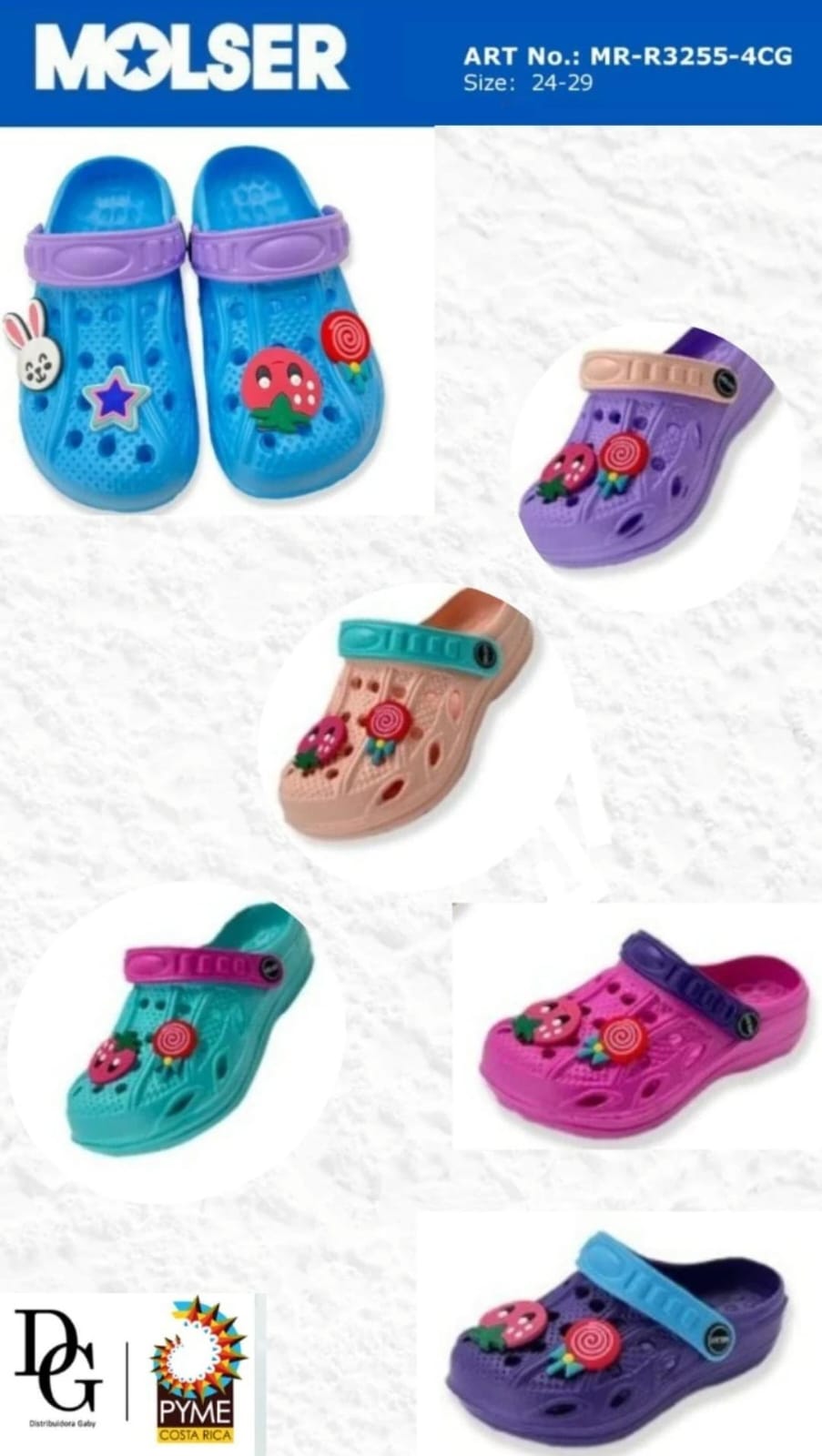 Paquete Crocs Ni&ntilde;a - Imagen principal