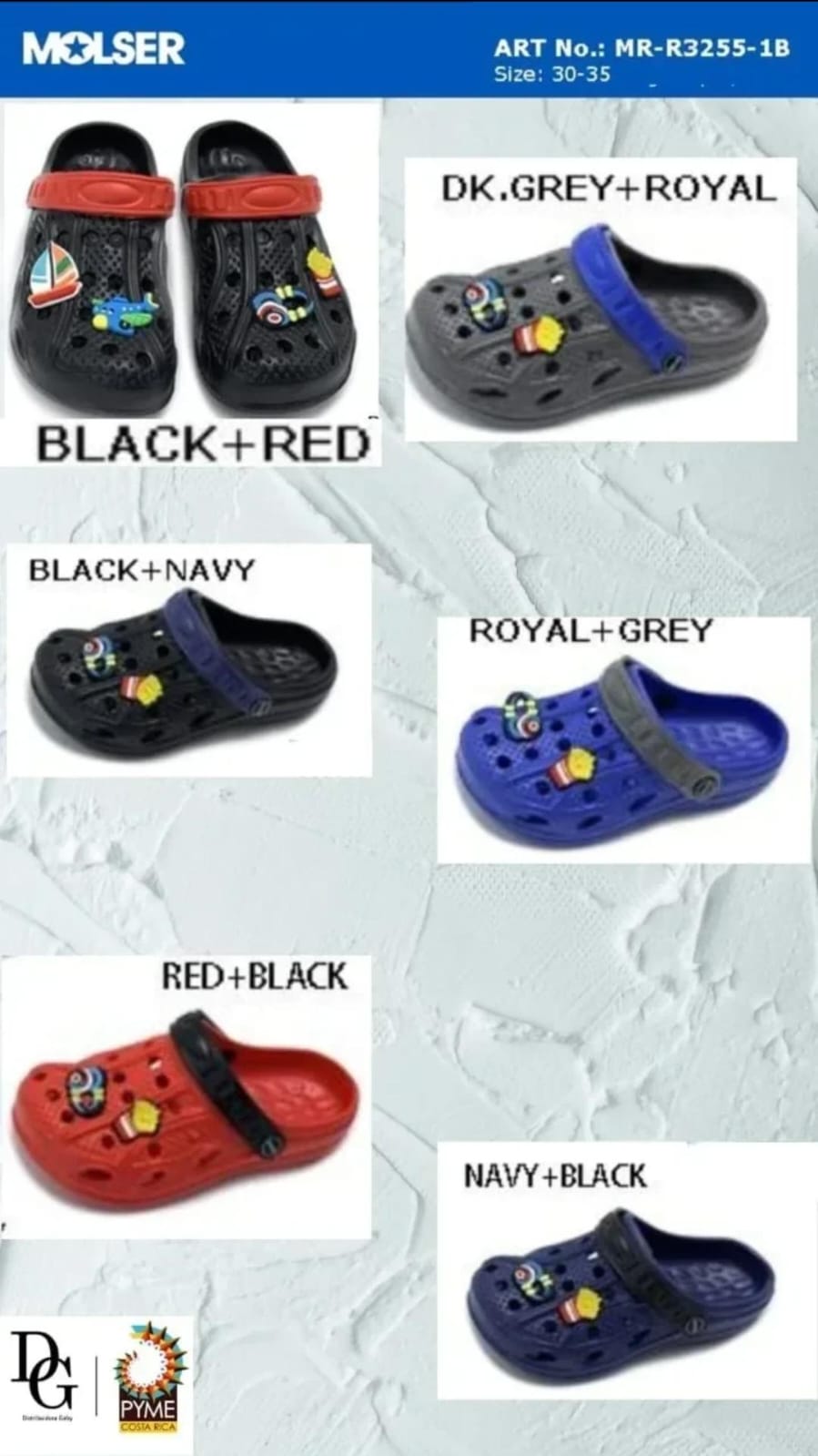 Paquete Crocs Ni&ntilde;o - Imagen principal
