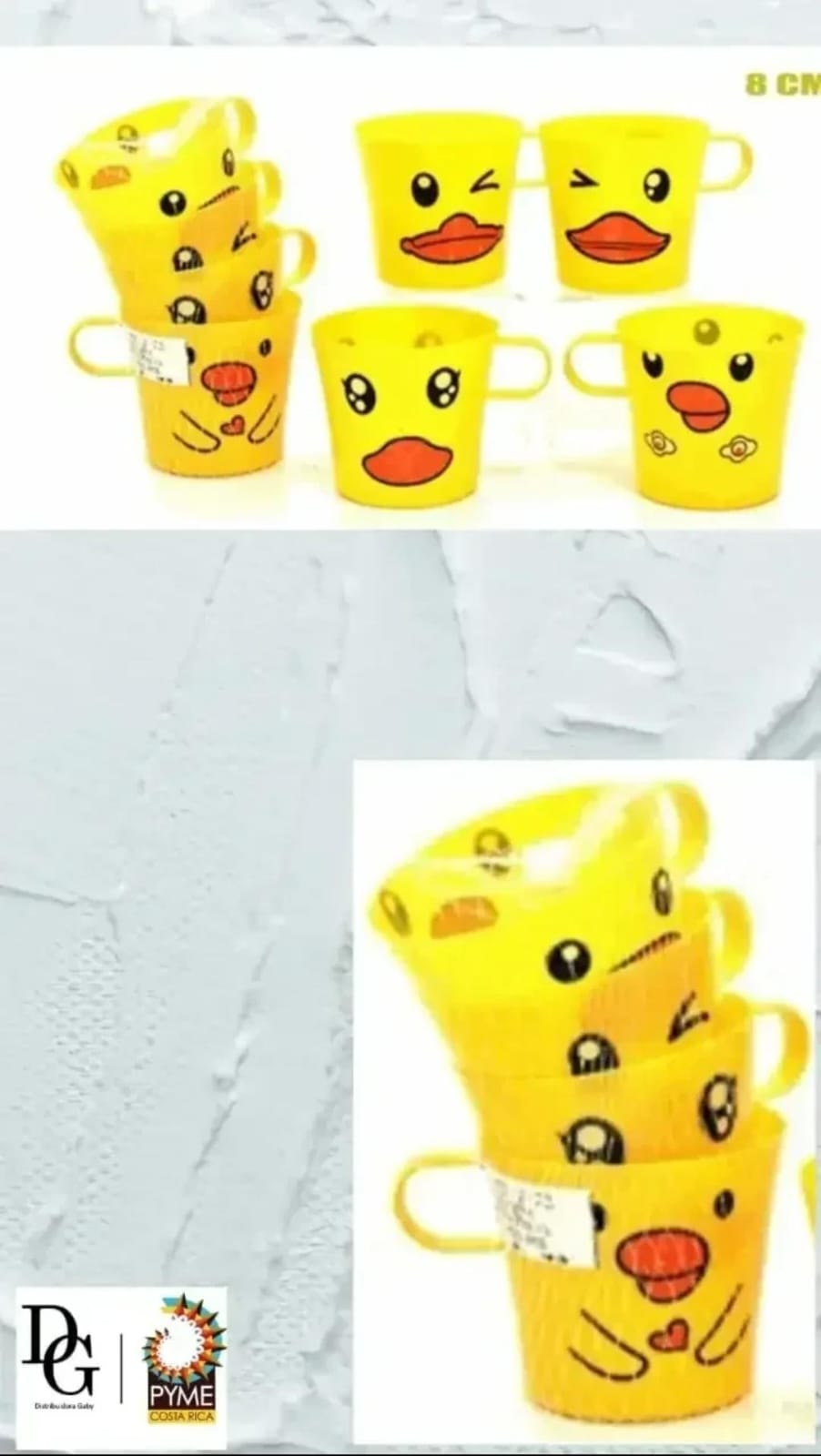 Paquete De Jarras Con Dise&ntilde;o De Patos - Imagen principal