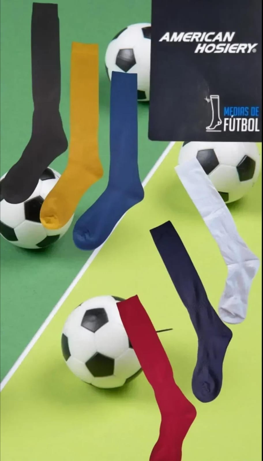 Paquete Medias F&uacute;tbol - Imagen principal