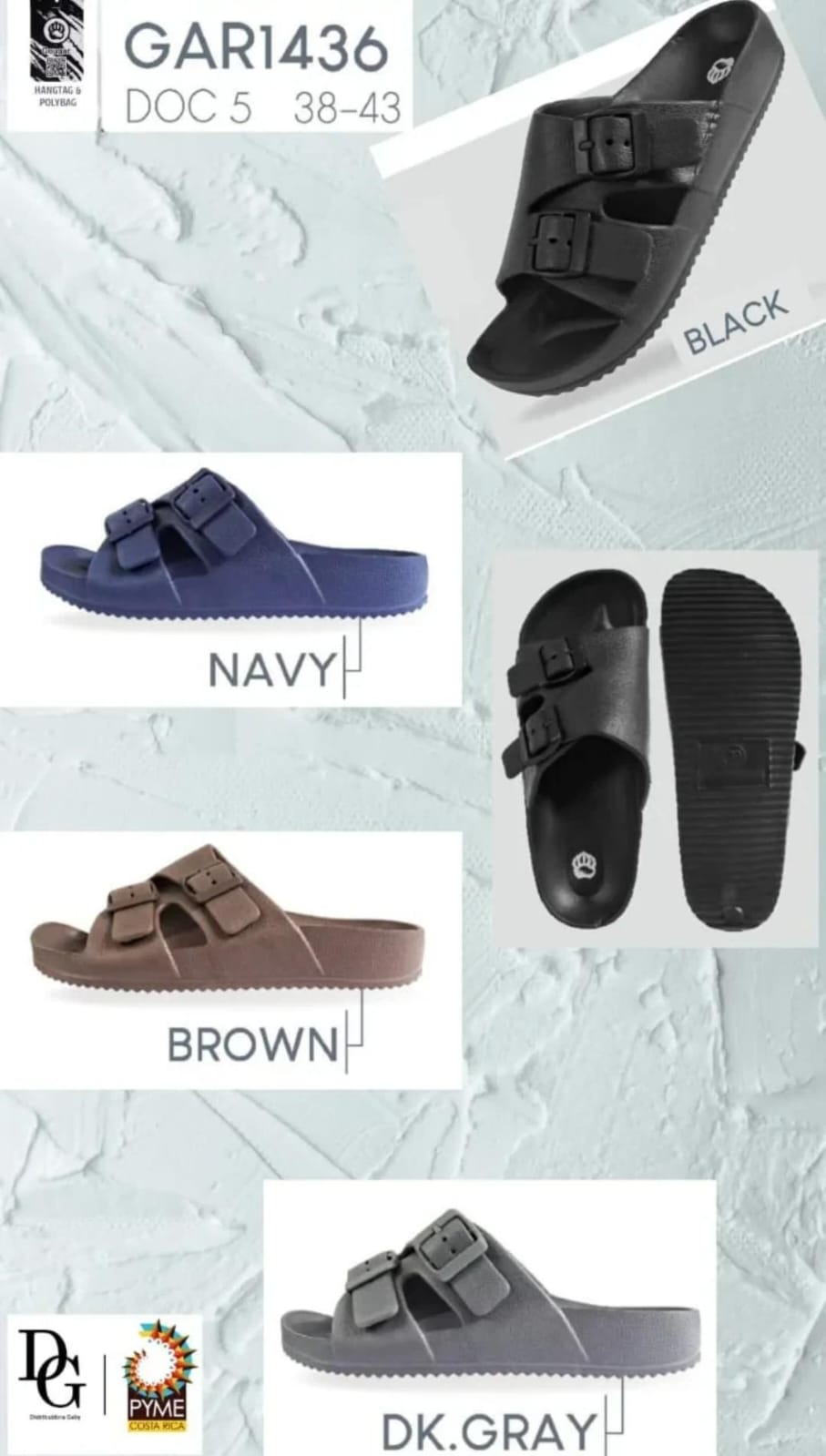Paquete Sandalias Hombre - Imagen principal