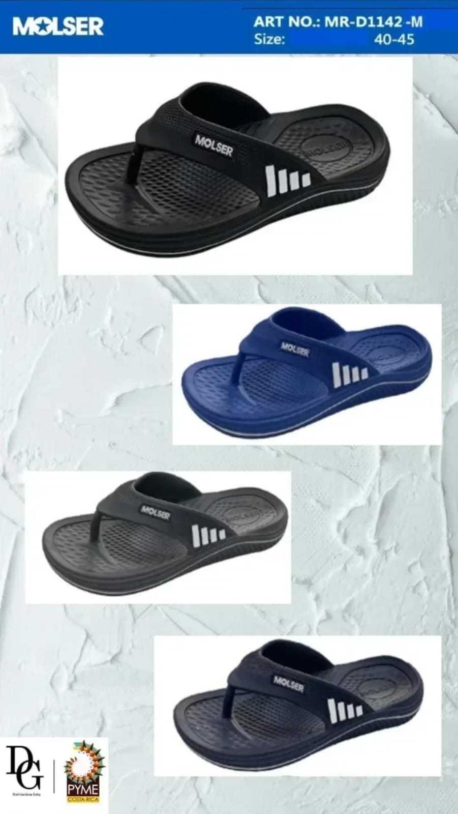 Paquete Sandalias Hombre - Imagen principal