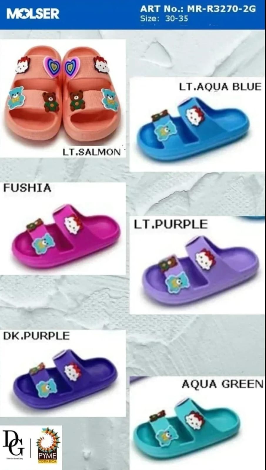 Paquete Sandalias Ni&ntilde;a - Imagen principal