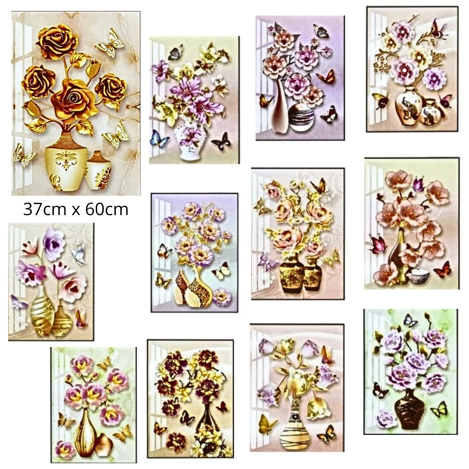 6 Stickers Decorativos - Imagen principal