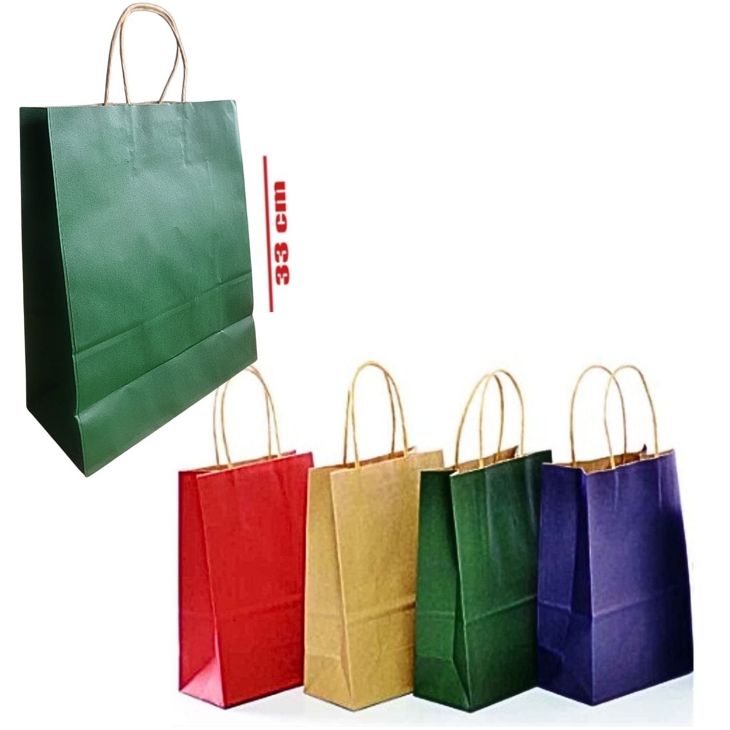 Paquete Bolsas de Papel - Imagen principal