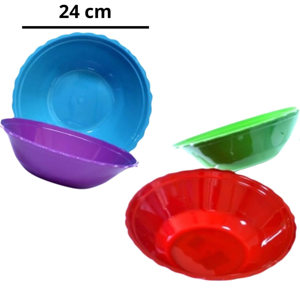 Paquete de Taz&oacute;n Pl&aacute;stico 10" - Imagen principal