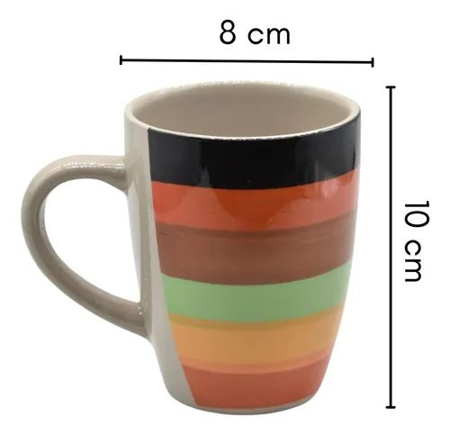 Paquete Jarras de Porcelana Multicolor  - Imagen principal