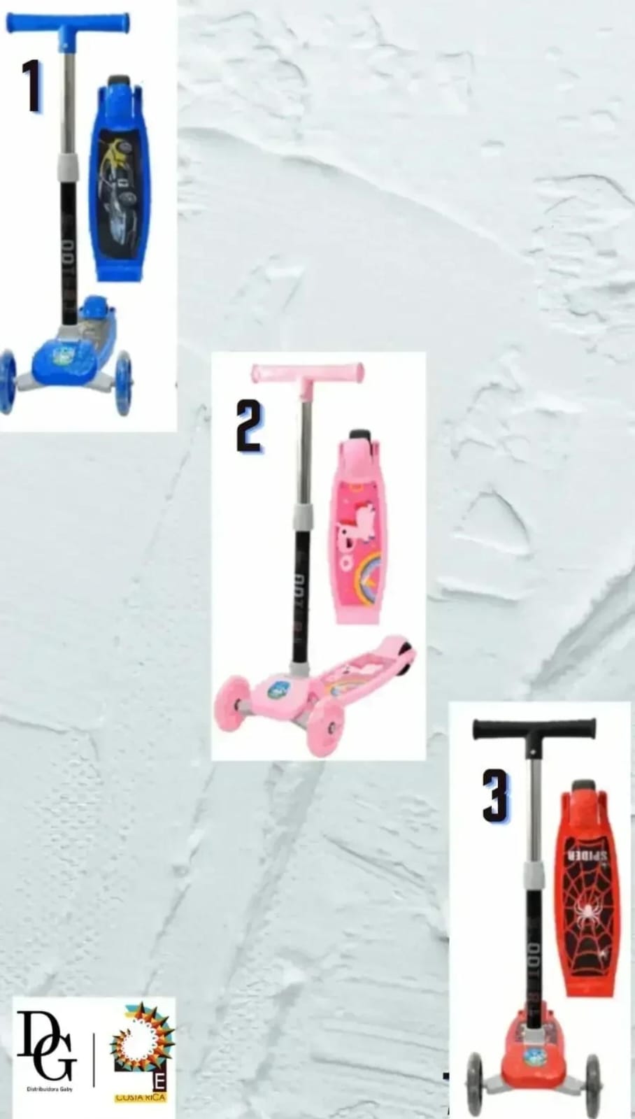 Monopat&iacute;n Infantil de 3 Ruedas - Imagen principal