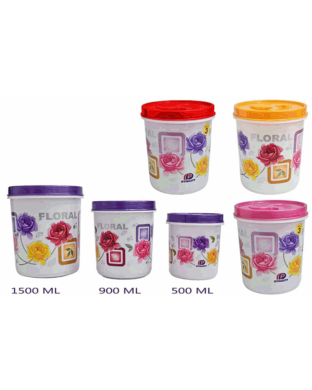 Set Envases Tapa Rosca 3 PZAS - Imagen principal