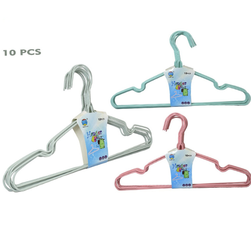 10 Ganchos para Ropa Met&aacute;lico - Imagen principal