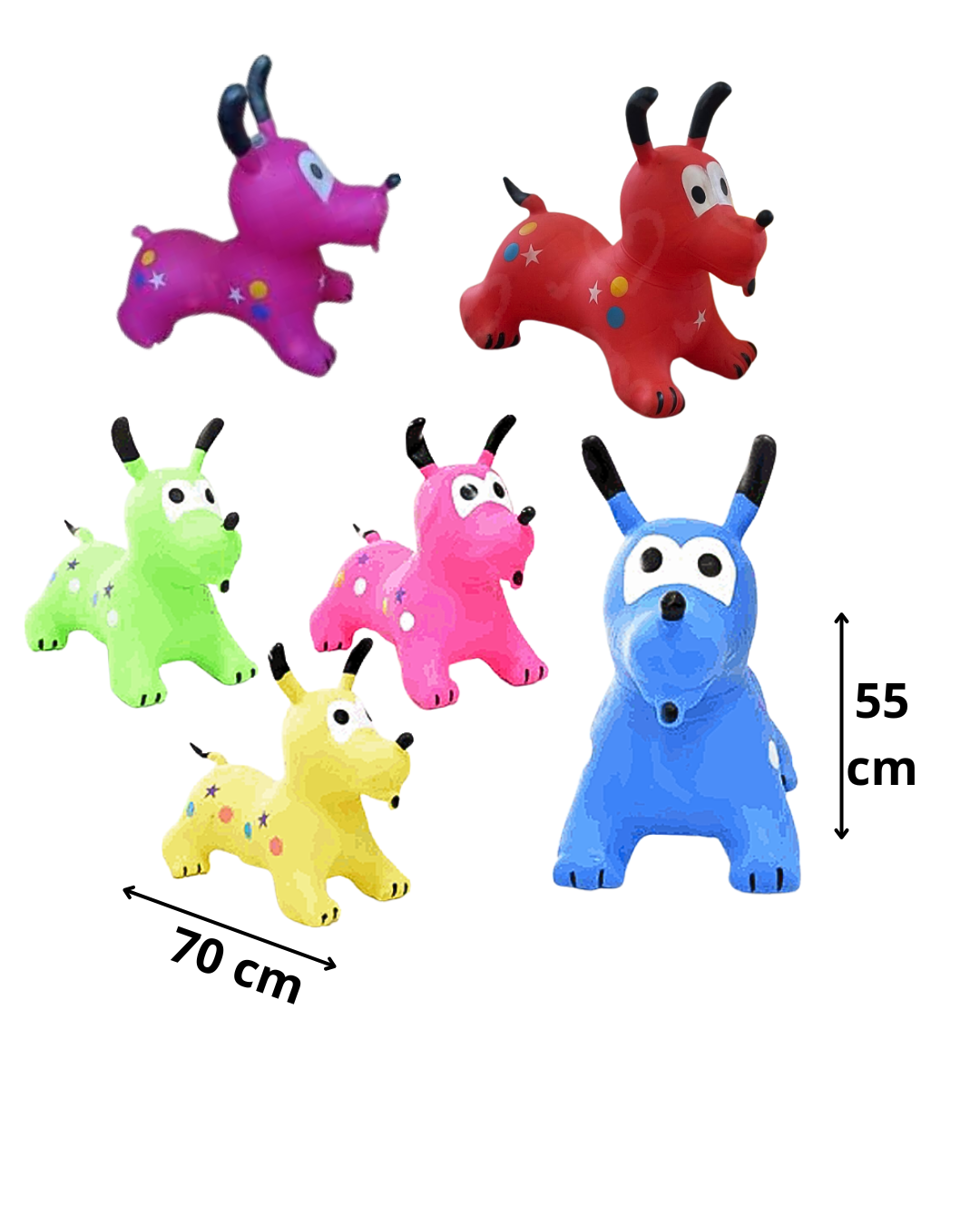 Juguete Inflable Perro Montable  - Imagen principal