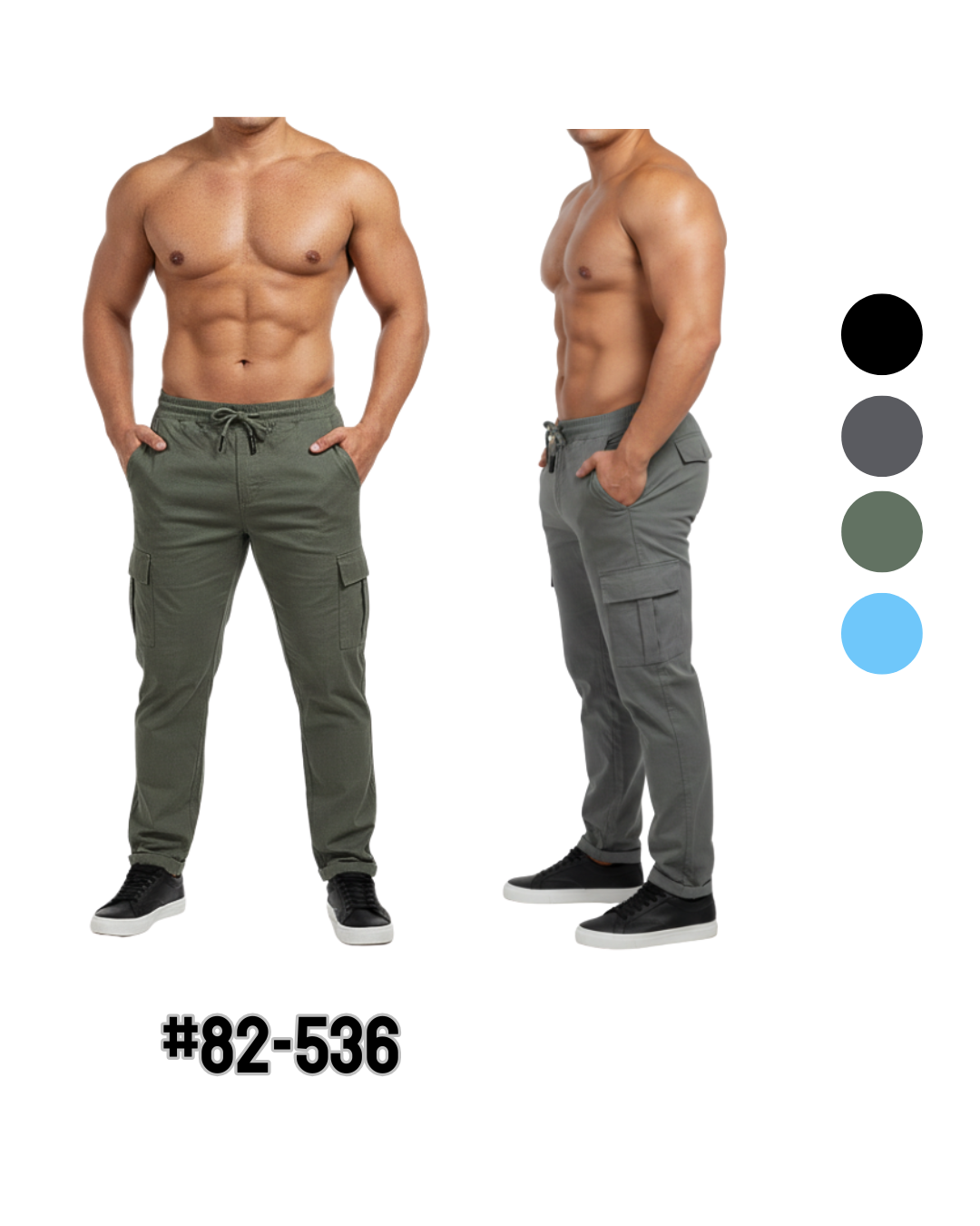 Pantal&oacute;n Cargo Hombre - Imagen principal