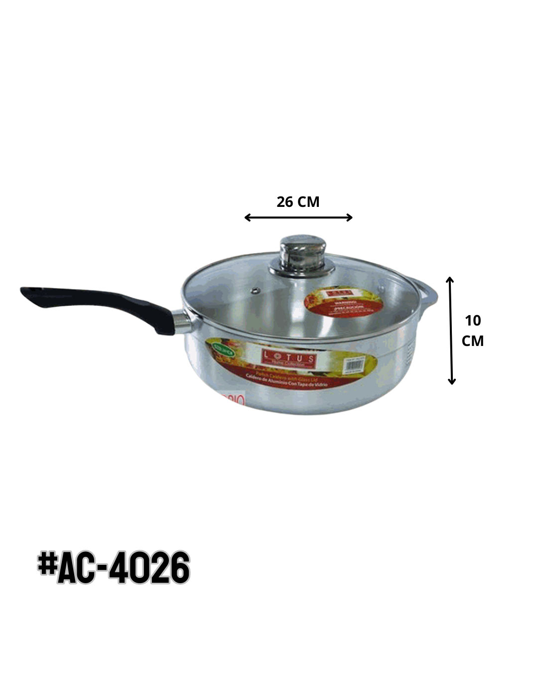 Olla de Aluminio 26 cm - Imagen principal