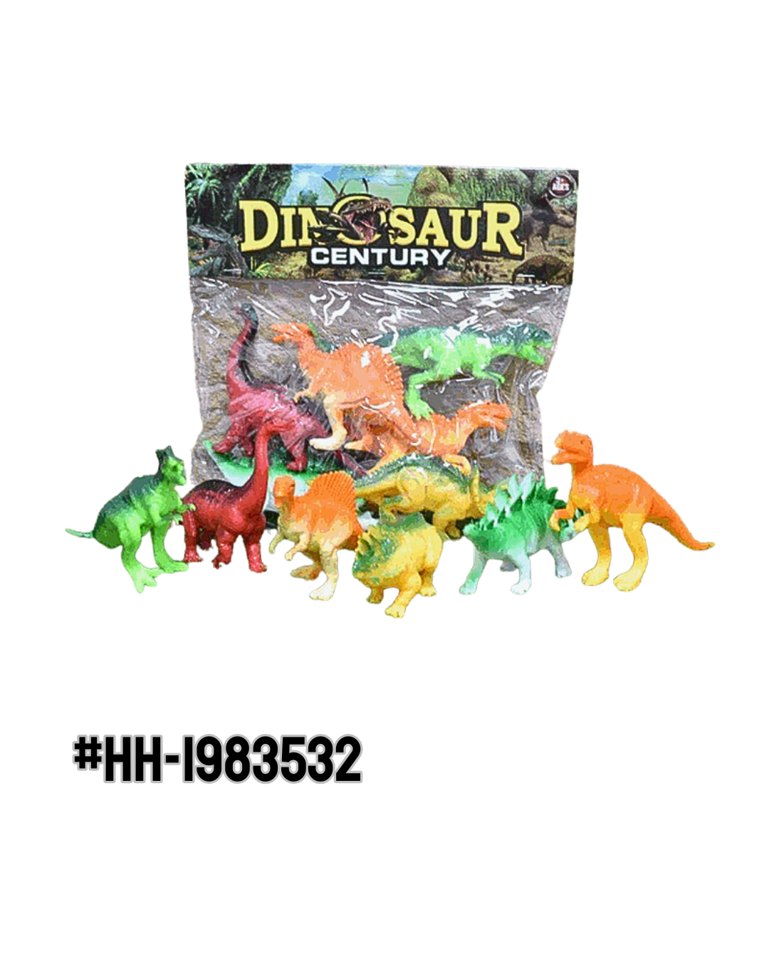 Juguete Set de Dinosaurios 6PZAS - Imagen principal