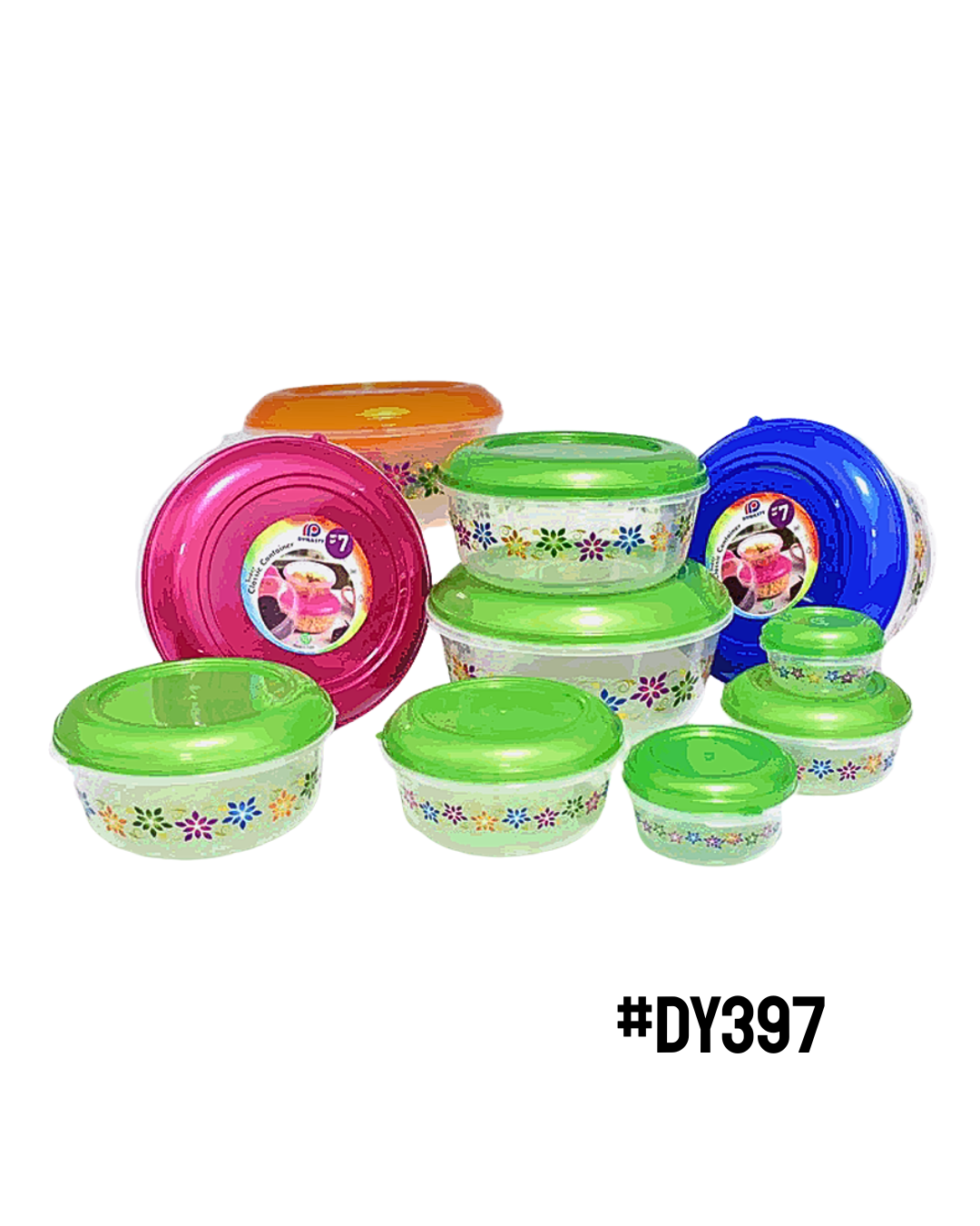 Set Envase Pl&aacute;stico 7 PZAS - Imagen principal