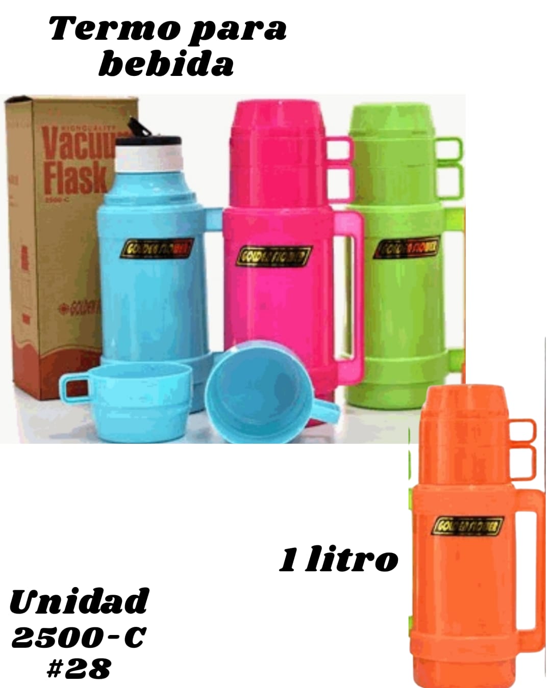 Termo para Bebidas 1L - Imagen principal