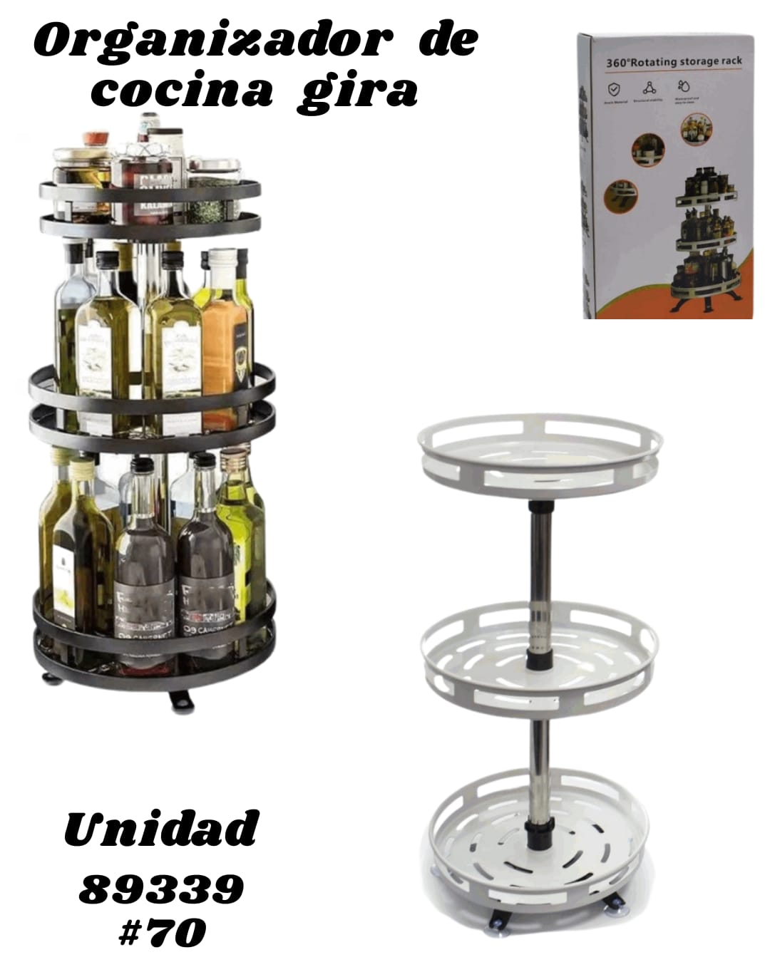 Organizador de Cocina 360&deg; - Imagen principal