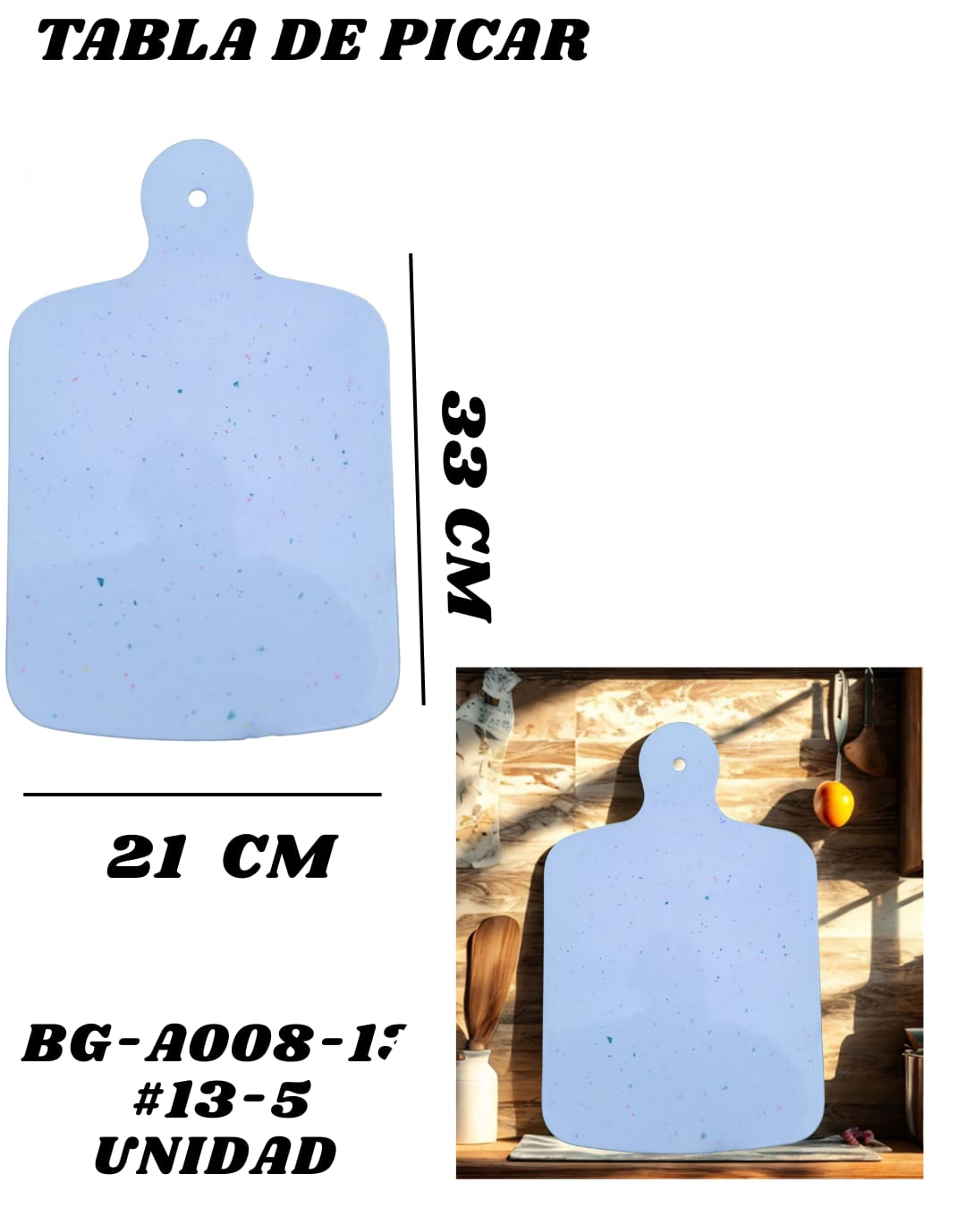 Tabla de Picar-Melamina 18" - Imagen principal