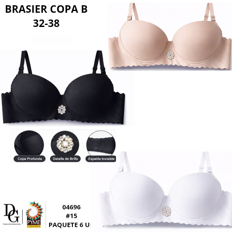 6 Brasieres Copa B - Imagen principal