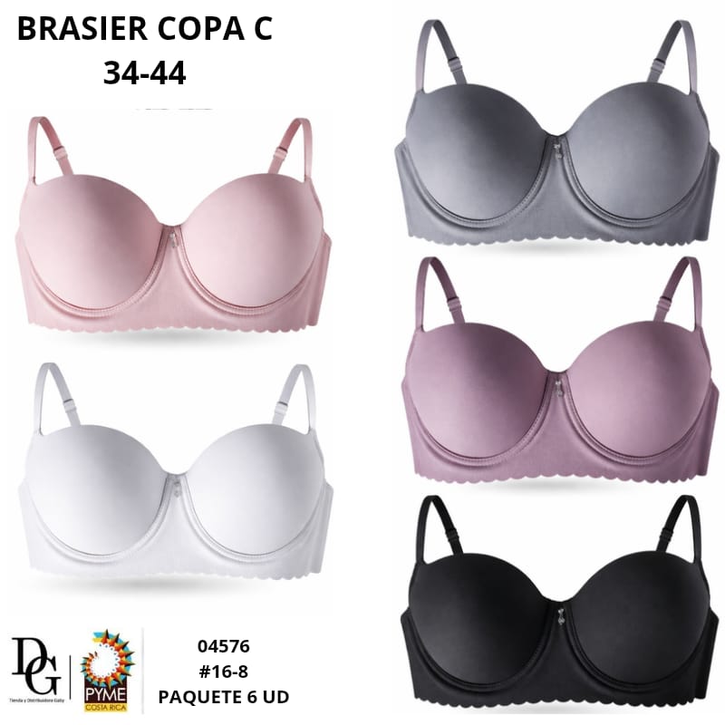 6 Brasieres Copa C - Imagen principal