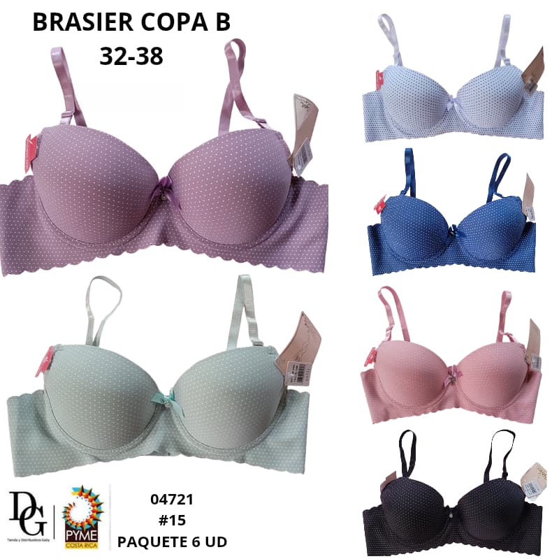 6 Brasieres Copa B - Imagen principal