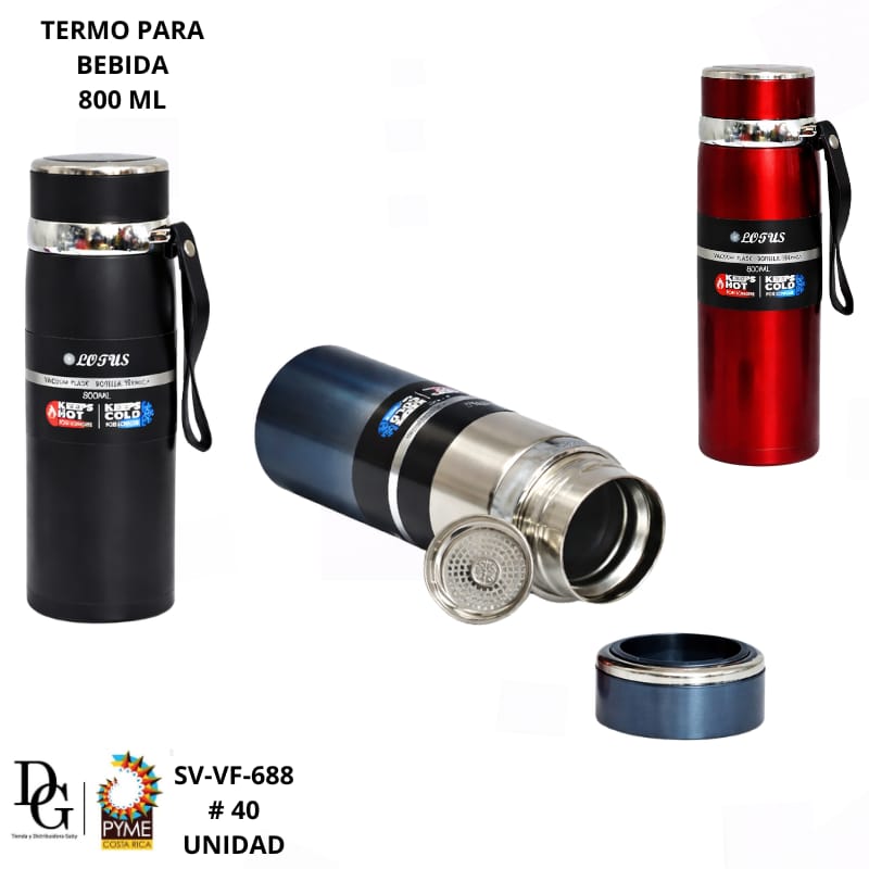 Termo Acero Inoxidable 800ML - Imagen principal
