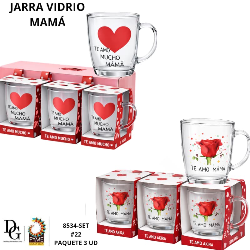Juego de Jarras Mam&aacute; 3 PZAS - Imagen principal