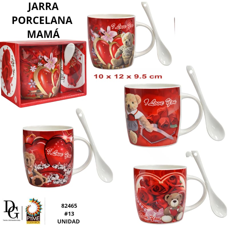 Jarra de Porcelana 10oz - Imagen principal