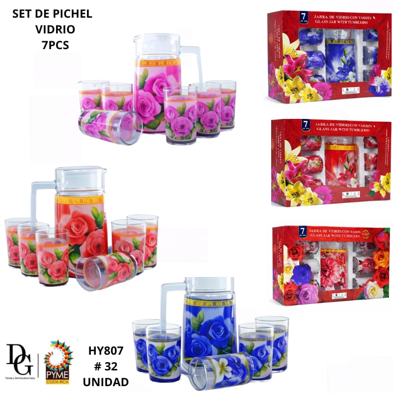Set Pichel de Vidrio 7 PZAS - Imagen principal