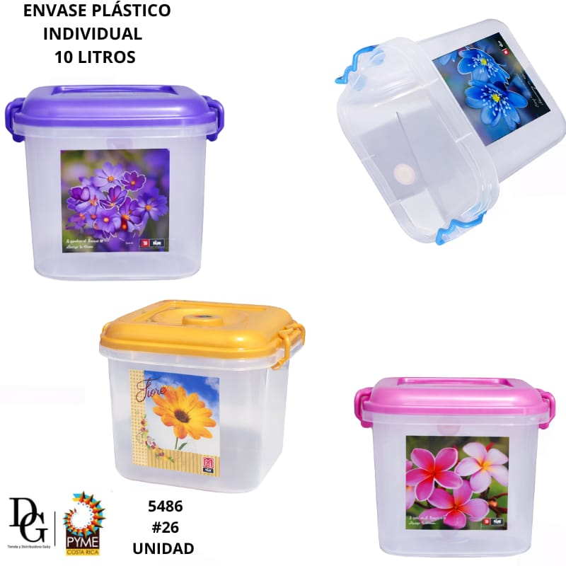 Envase Pl&aacute;stico Individual 10L - Imagen principal