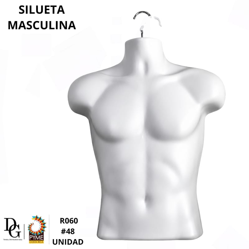 Maniqu&iacute; Silueta de Hombre - Imagen principal
