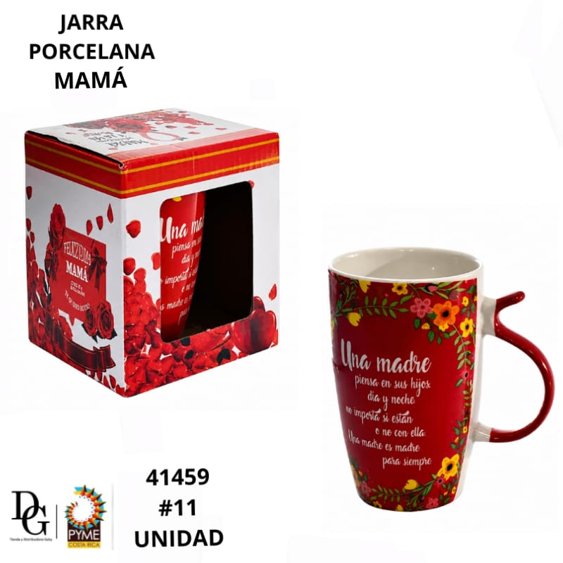 Jarra de Porcelana Mam&aacute; 12oz - Imagen principal